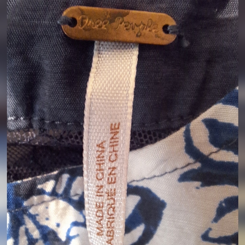 Free People Indigo Combo Dress - Picture 4 of 6